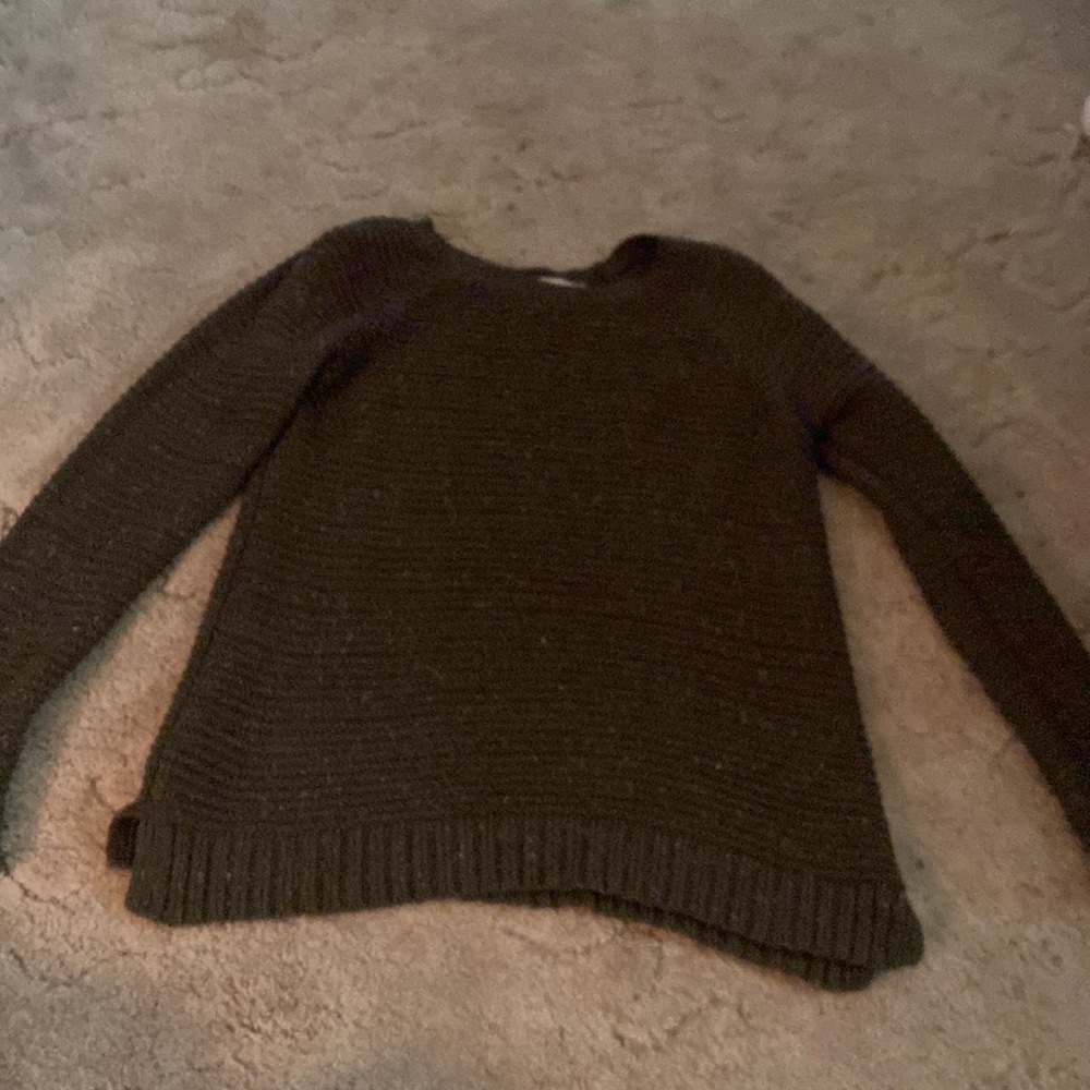 Faded glory dark green sweater